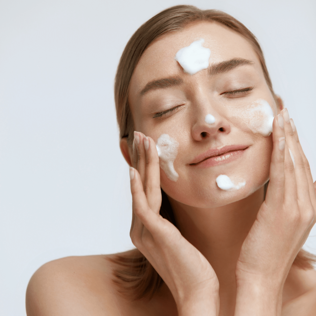 The Pionears skincare routine by skin type