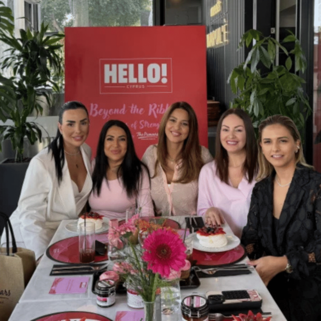 Beyond the Ribbon breast cancer awareness initiative by HELLO! Cyprus, sponsored by The Pionears